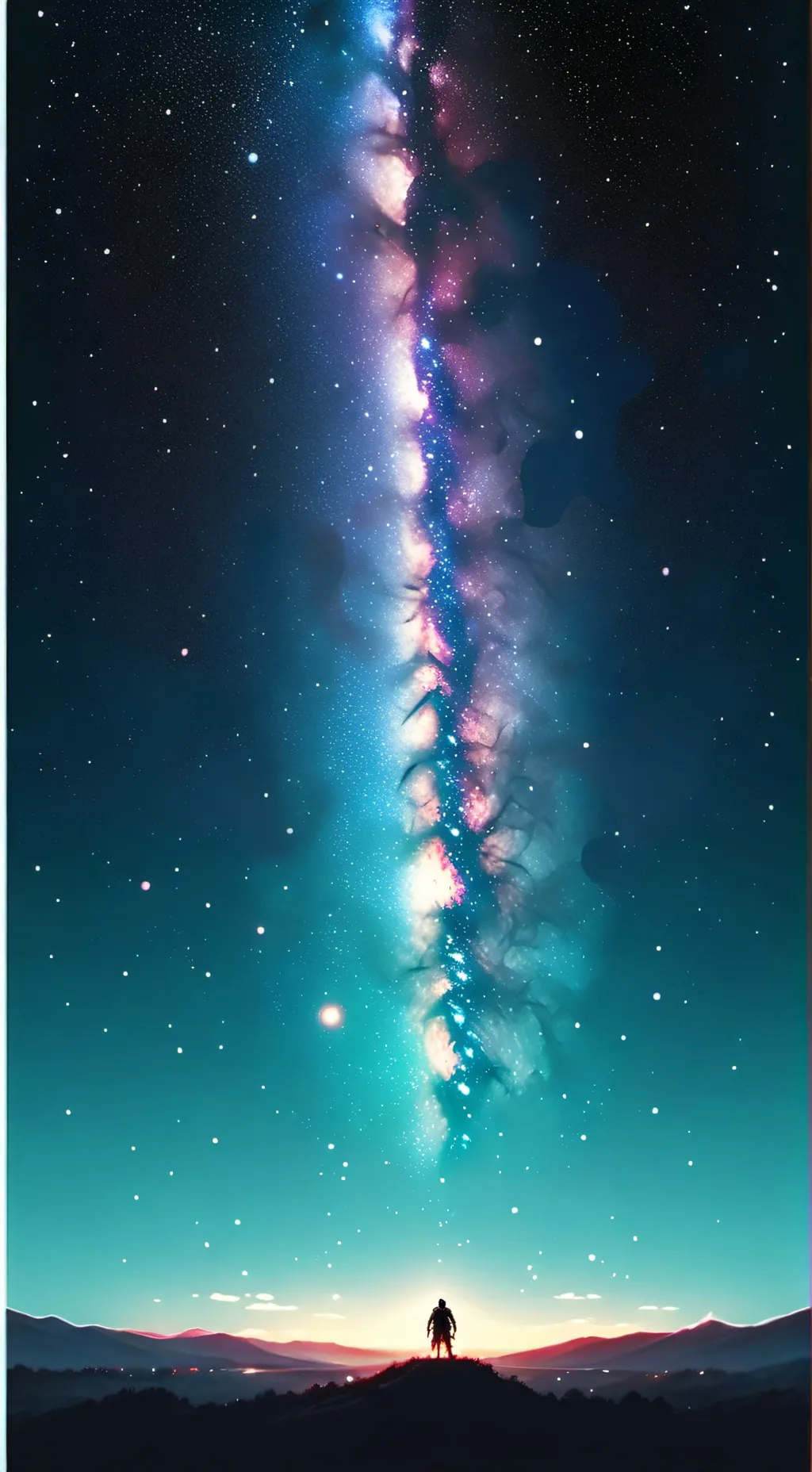 ai character: a place holder background