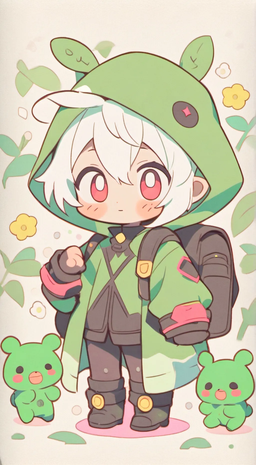 ai character: GIVE HIM TAPSS background