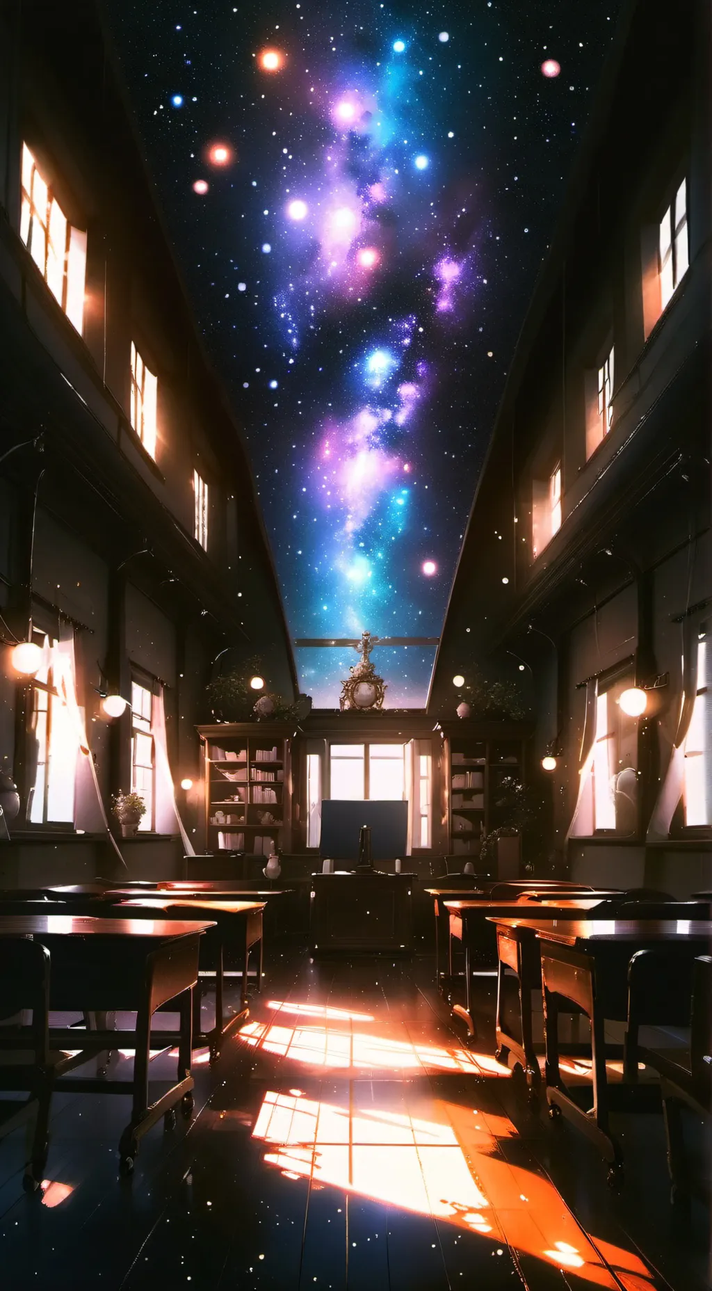 ai character: School  background