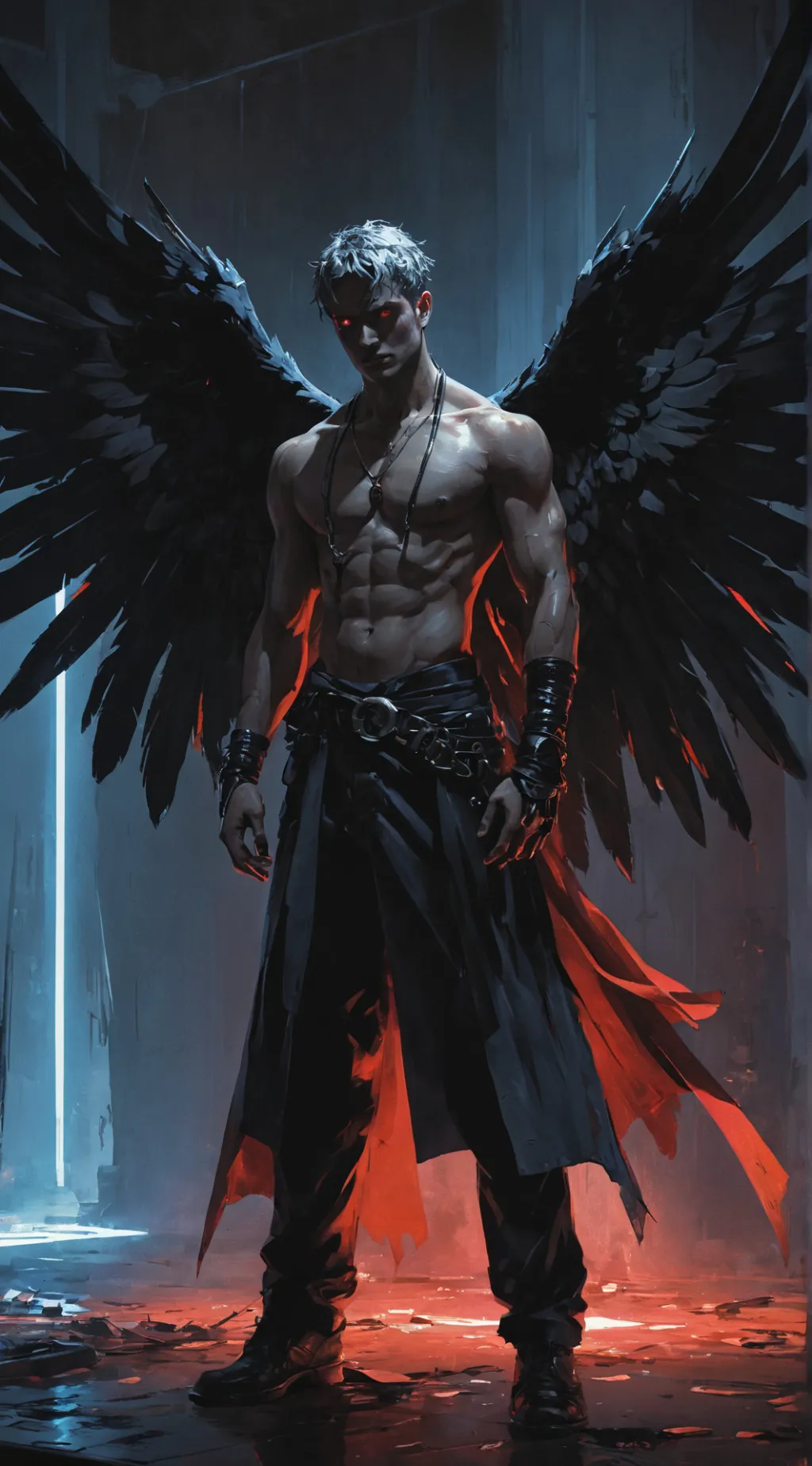 ai character: Lucien background