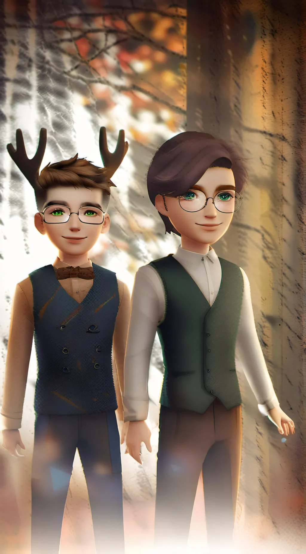 ai character: Rolando and Carlos background