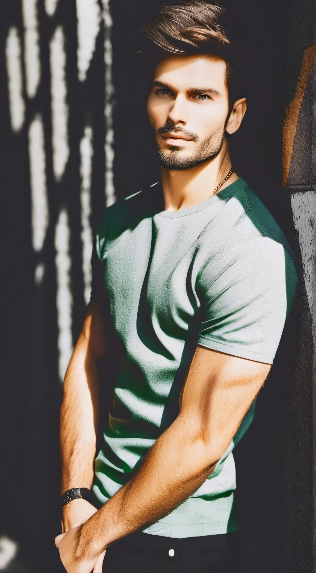 ai character: mason..! background