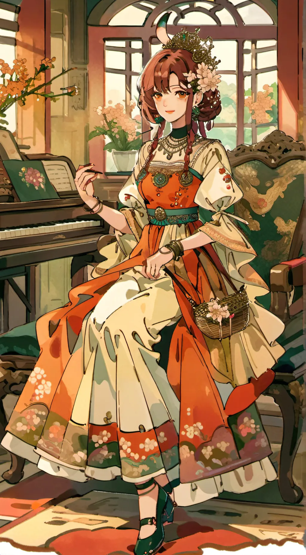 ai character: alastor drunk 🍺 background