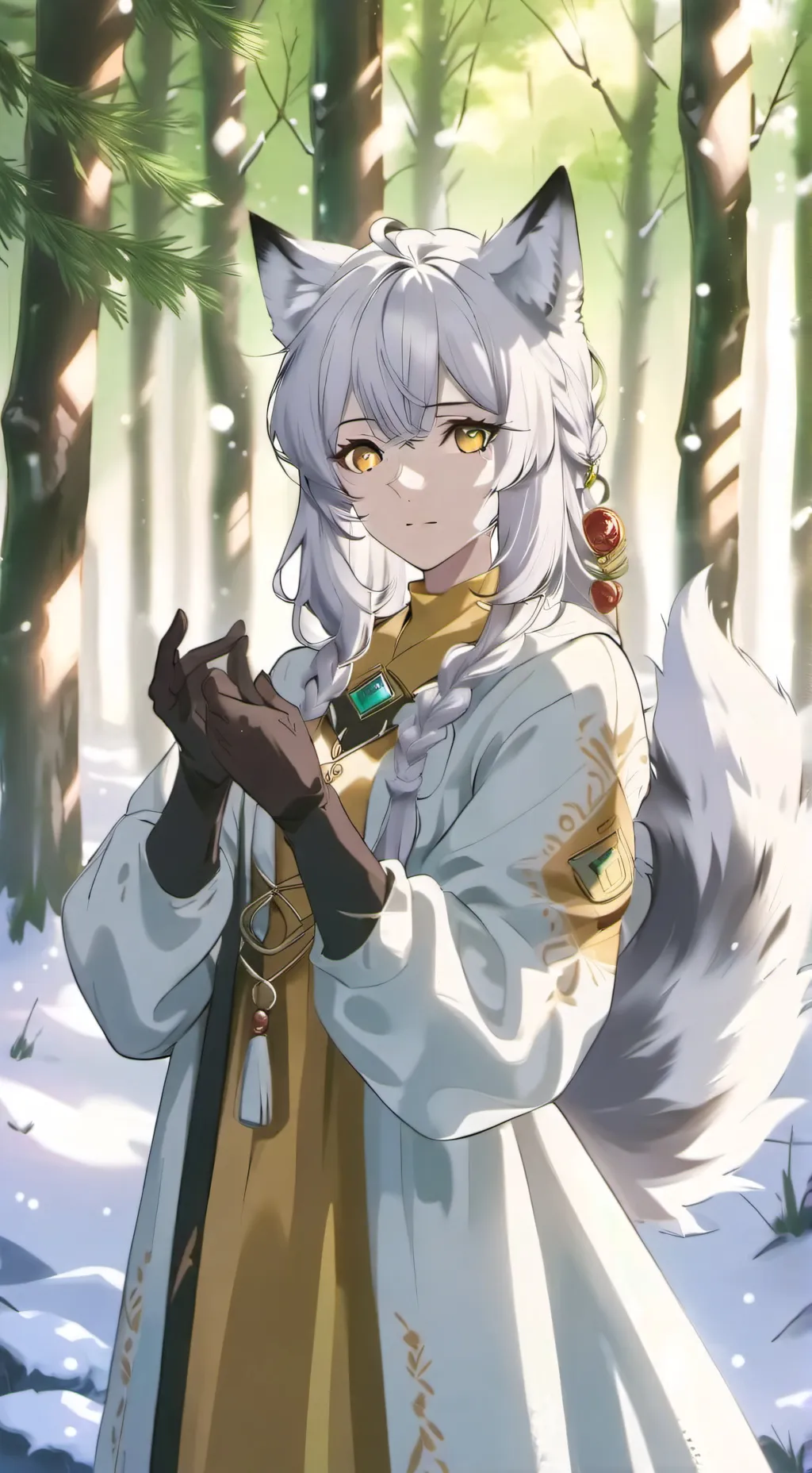 ai character: alish background