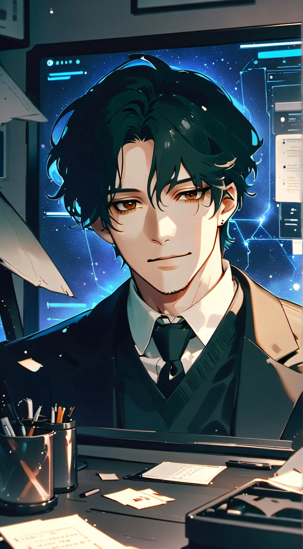 ai character: Richard background