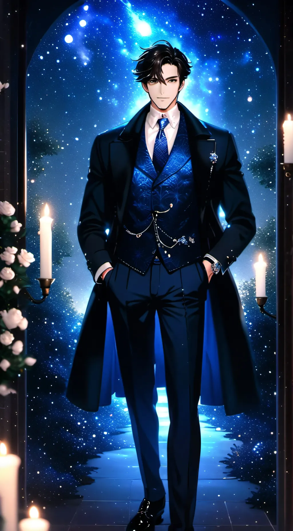 ai character: Leo background