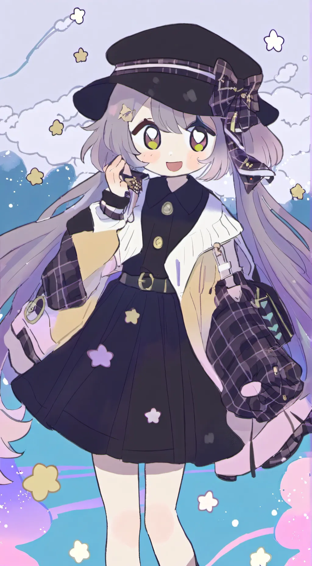 ai character: 😨Dw pick me?!😨 background