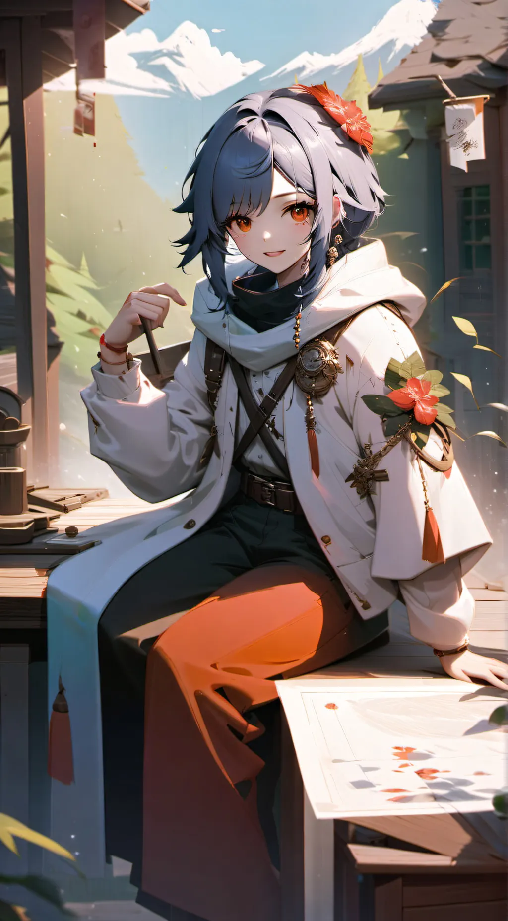 ai character: Elias background