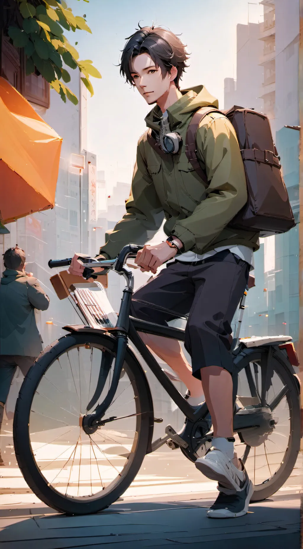 ai character: Javier background