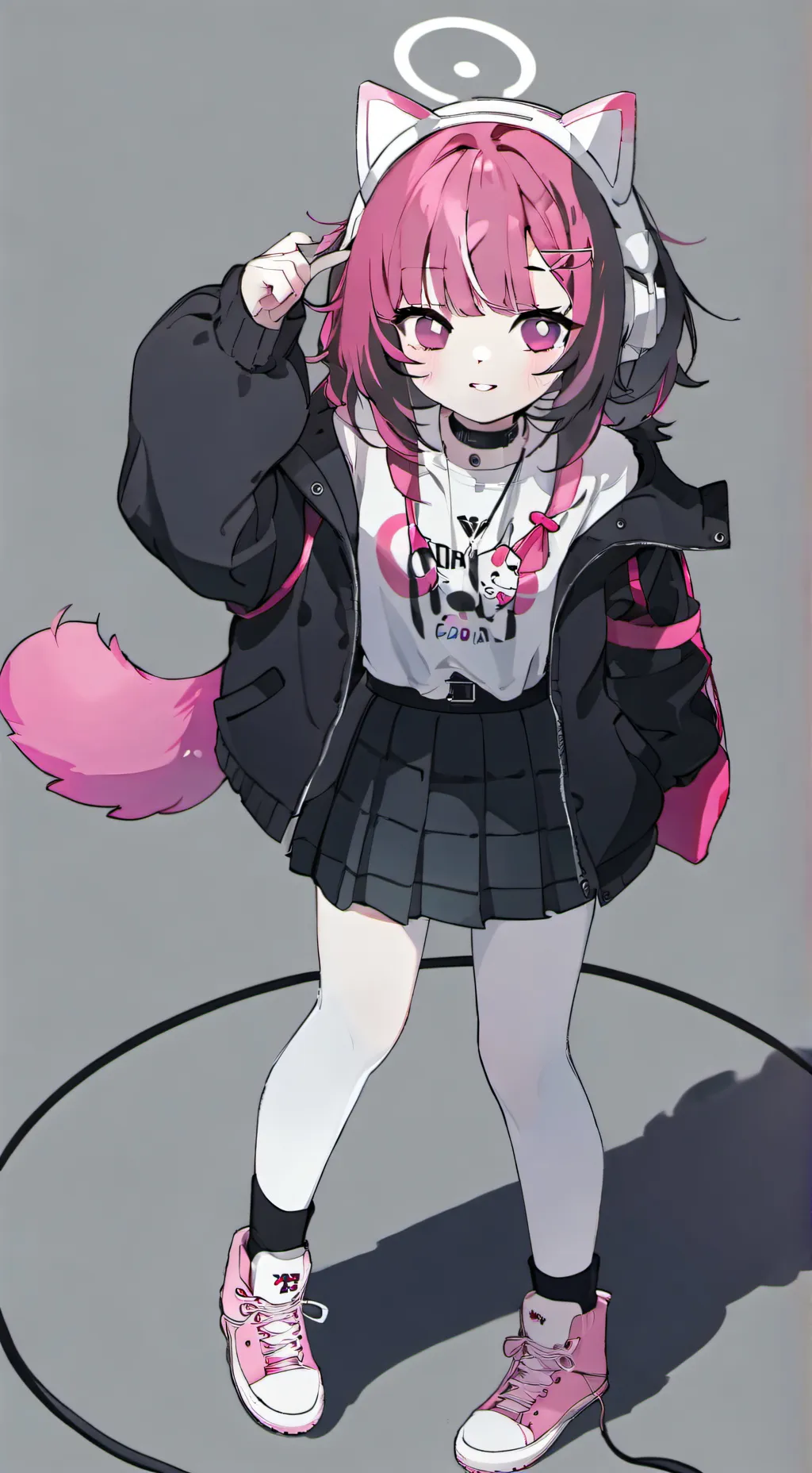 ai character: *Katie Kat* 💖 background