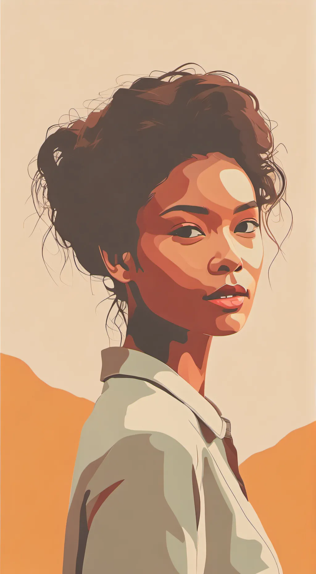 ai character: MH background