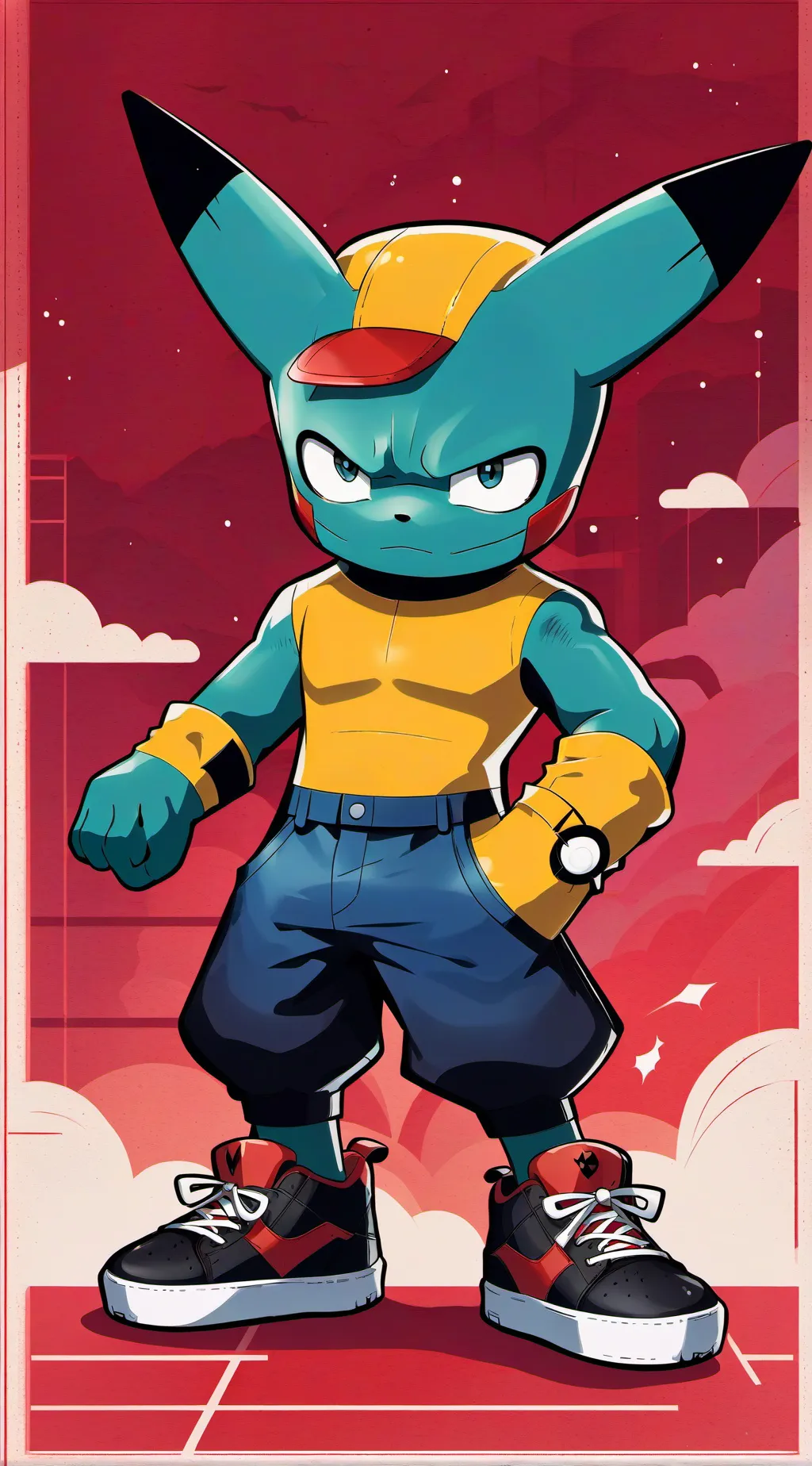 ai character: Kikachu background