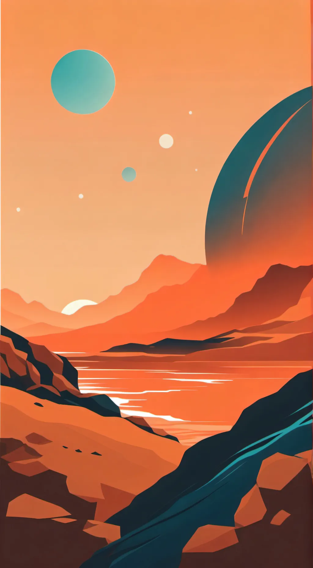 ai character: pale afternoon background