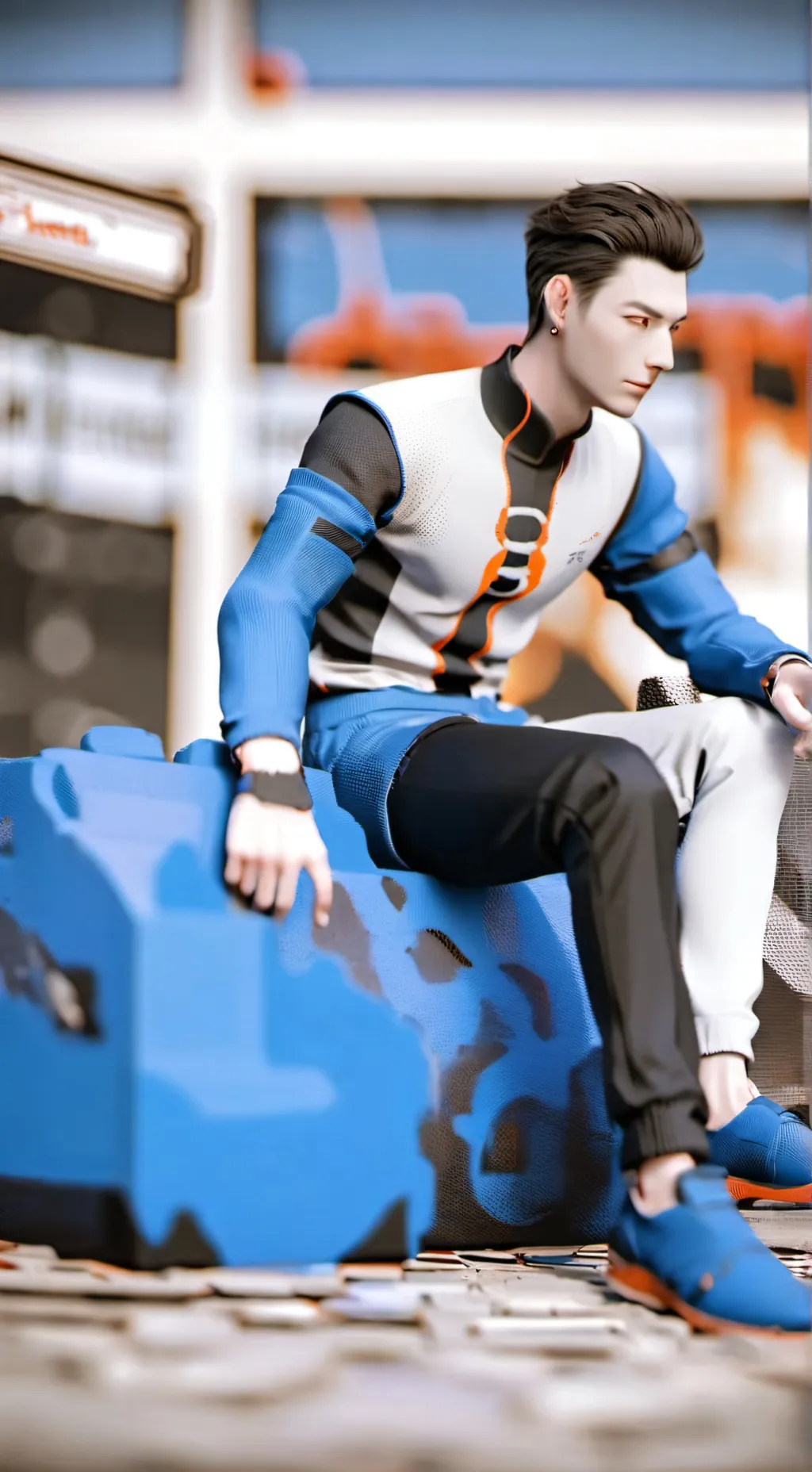 ai character: Zane background