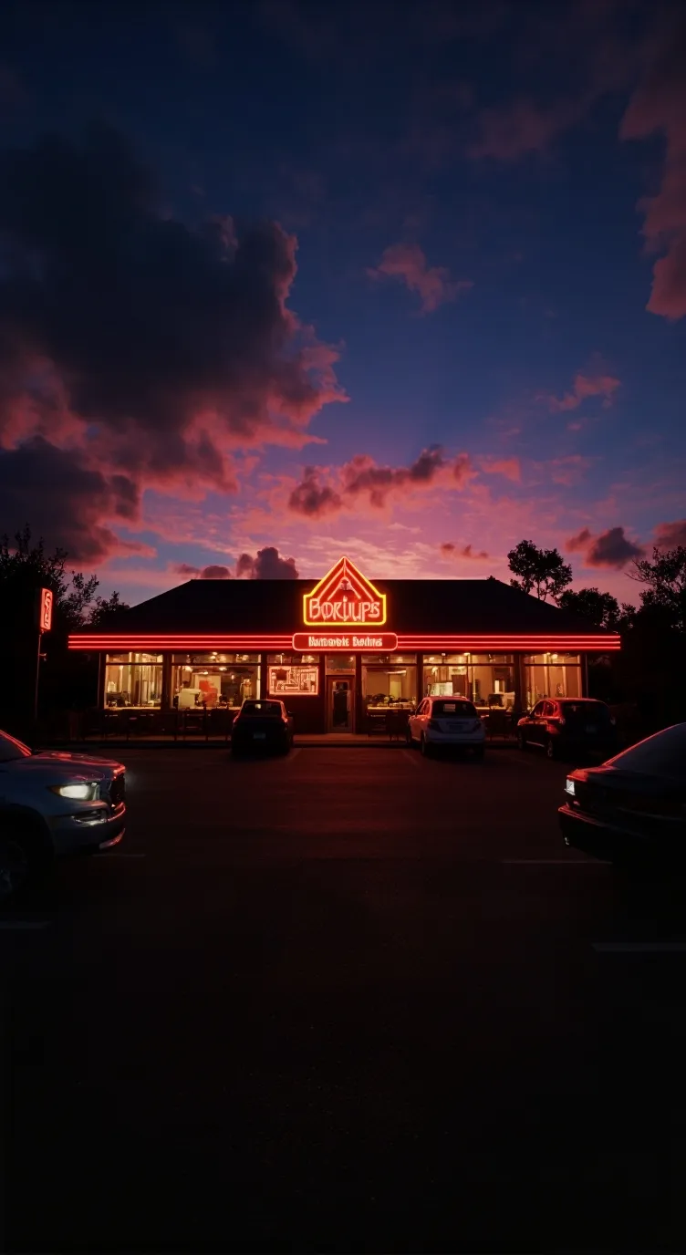 ai character: MHA McDonald's  background