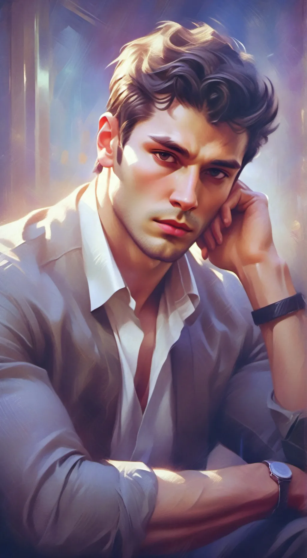 ai character: Lucifer mastermind background