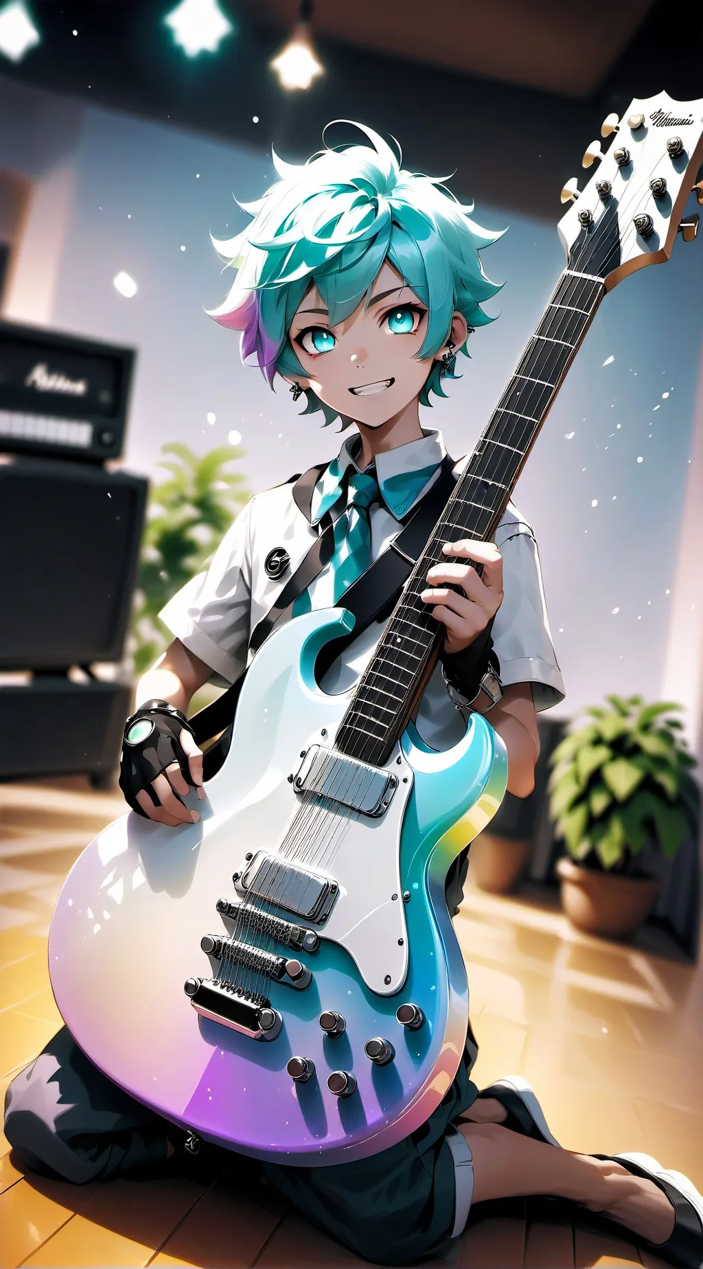 ai character: Ява background