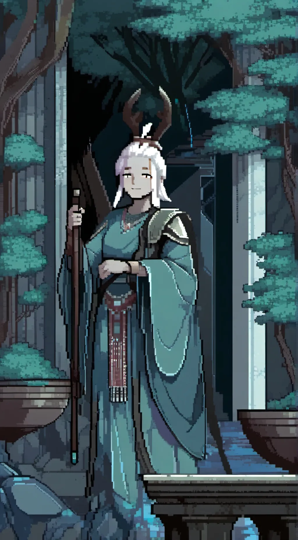 ai character: hanako background