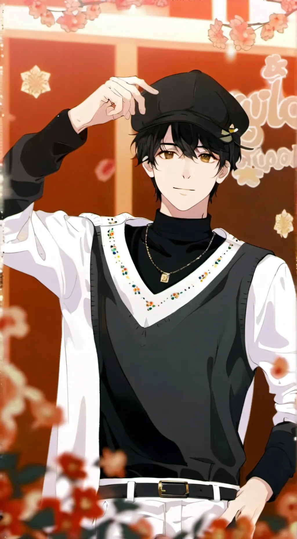 ai character: ꧁Leo꧂ background