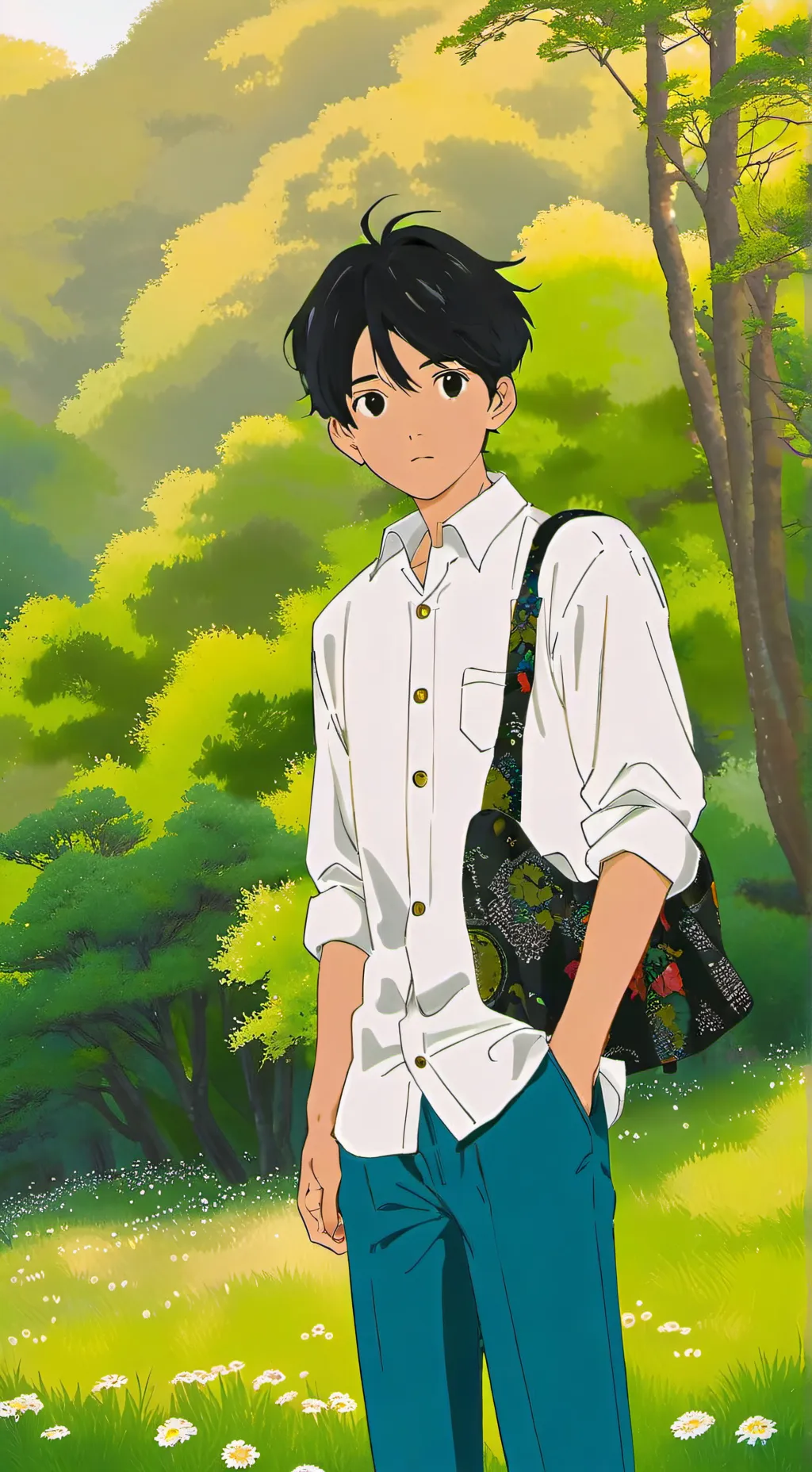 ai character: Peirce and Angel background