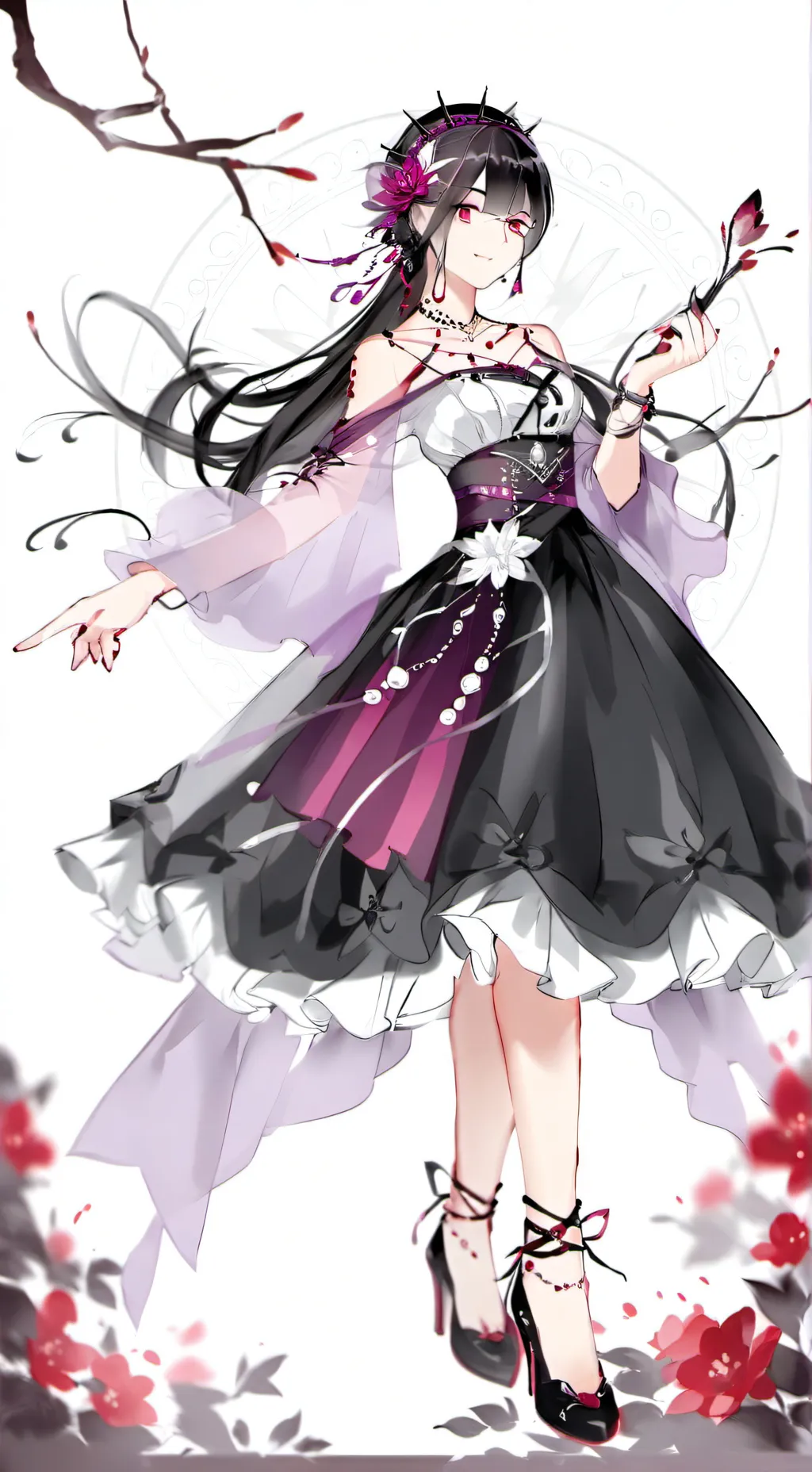 ai character: HH in high school  background