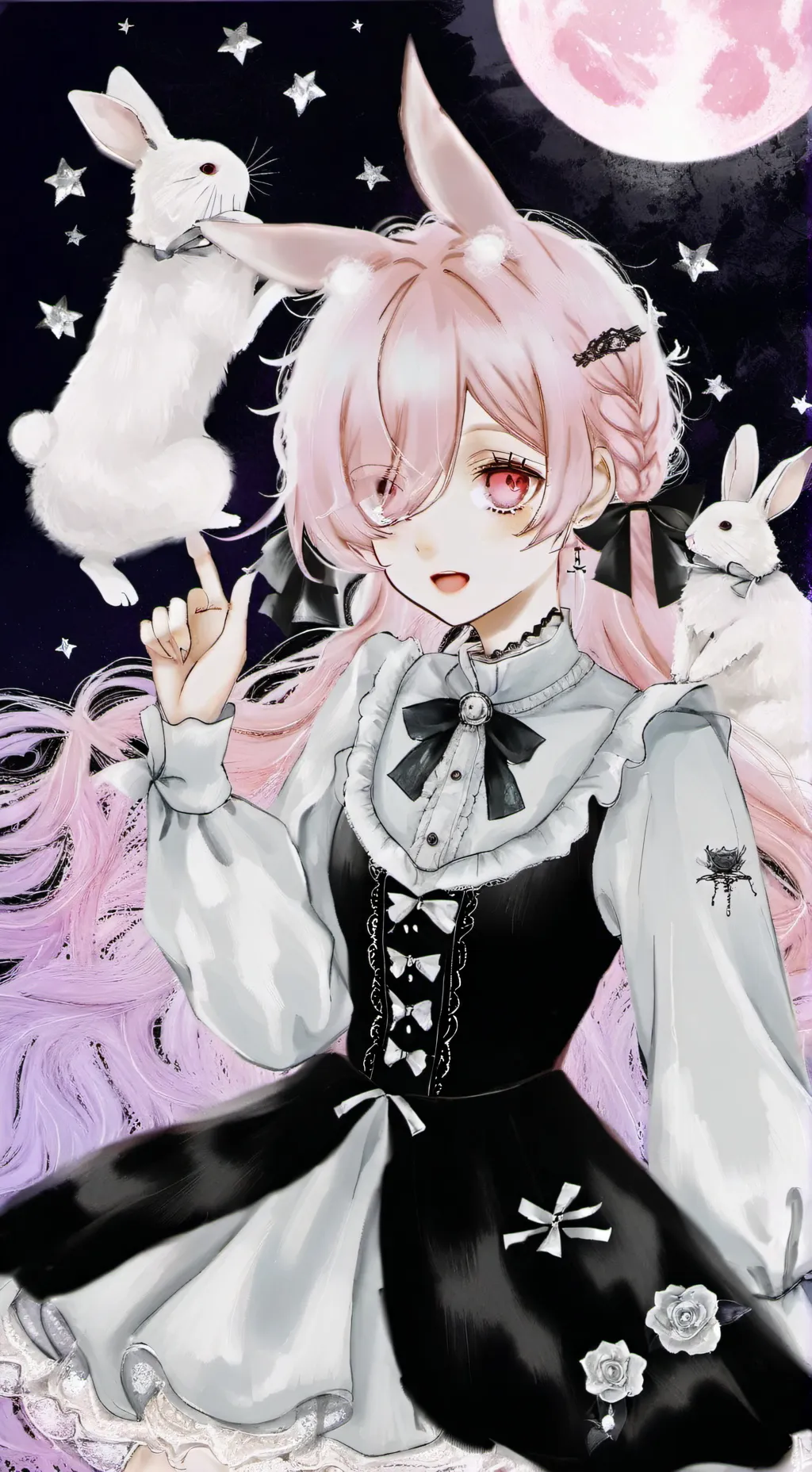 ai character: Reisen fumo background