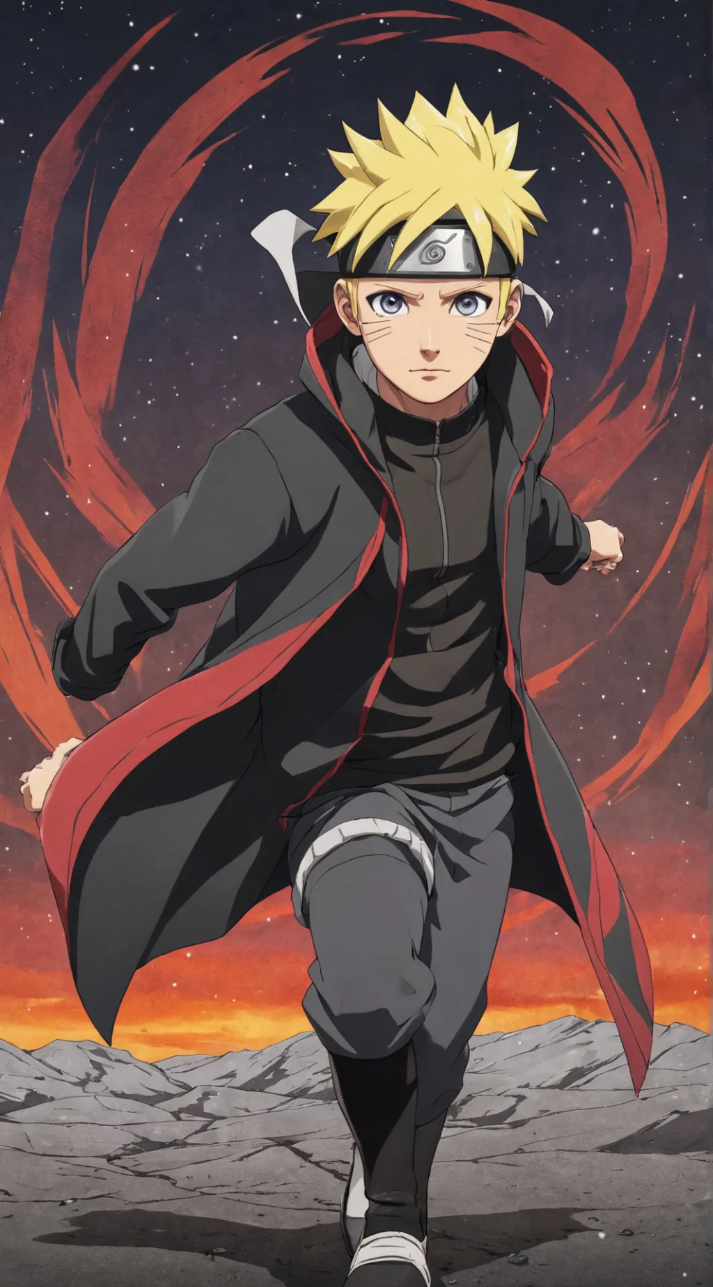 ai character: Boruto Uzumaki background