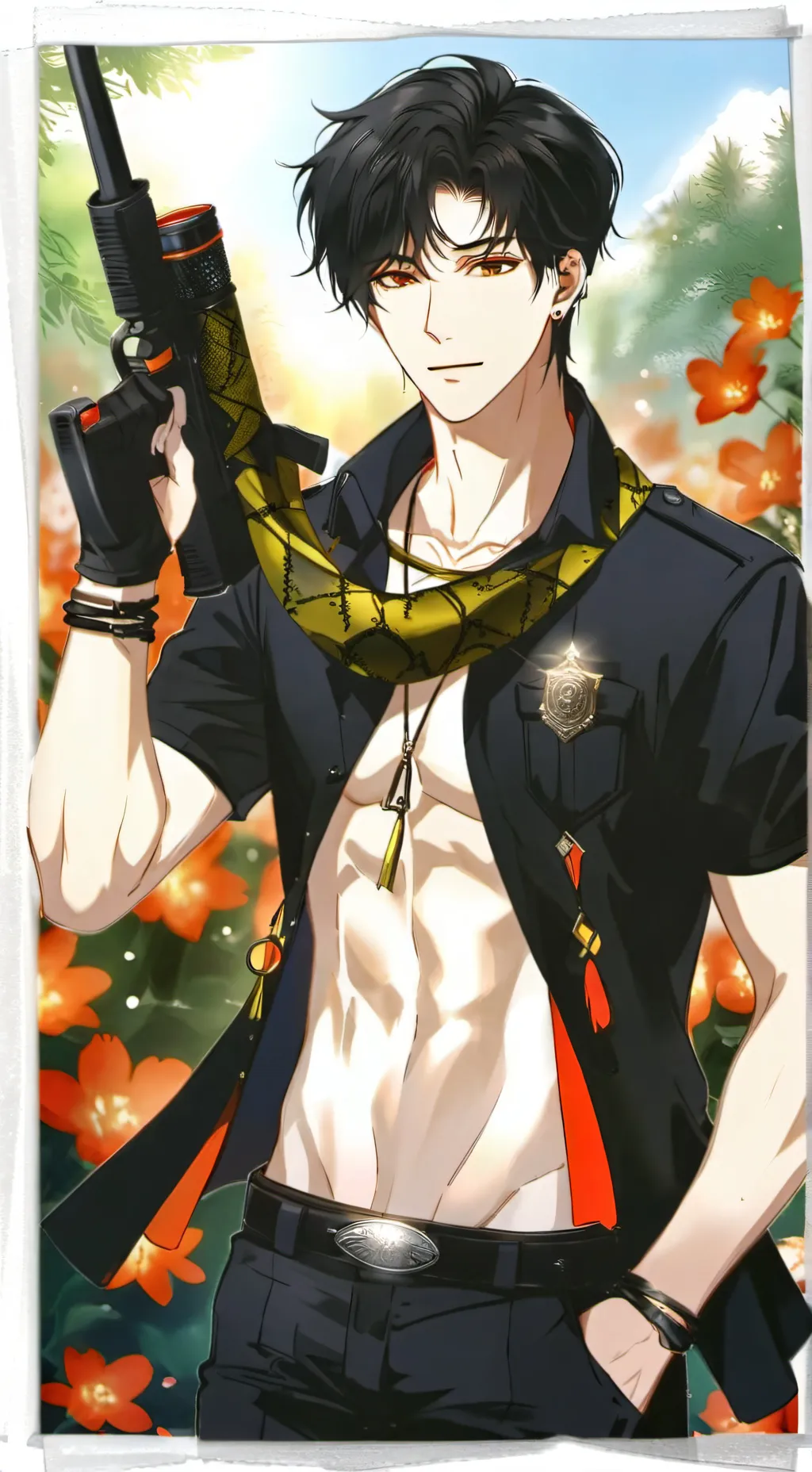 ai character: Lennox  background