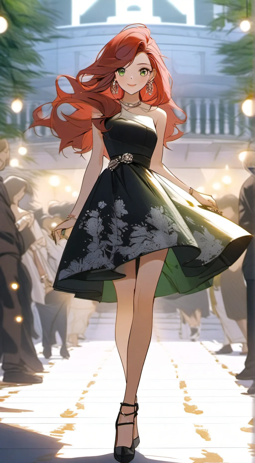 ai character: Elizabeth. background