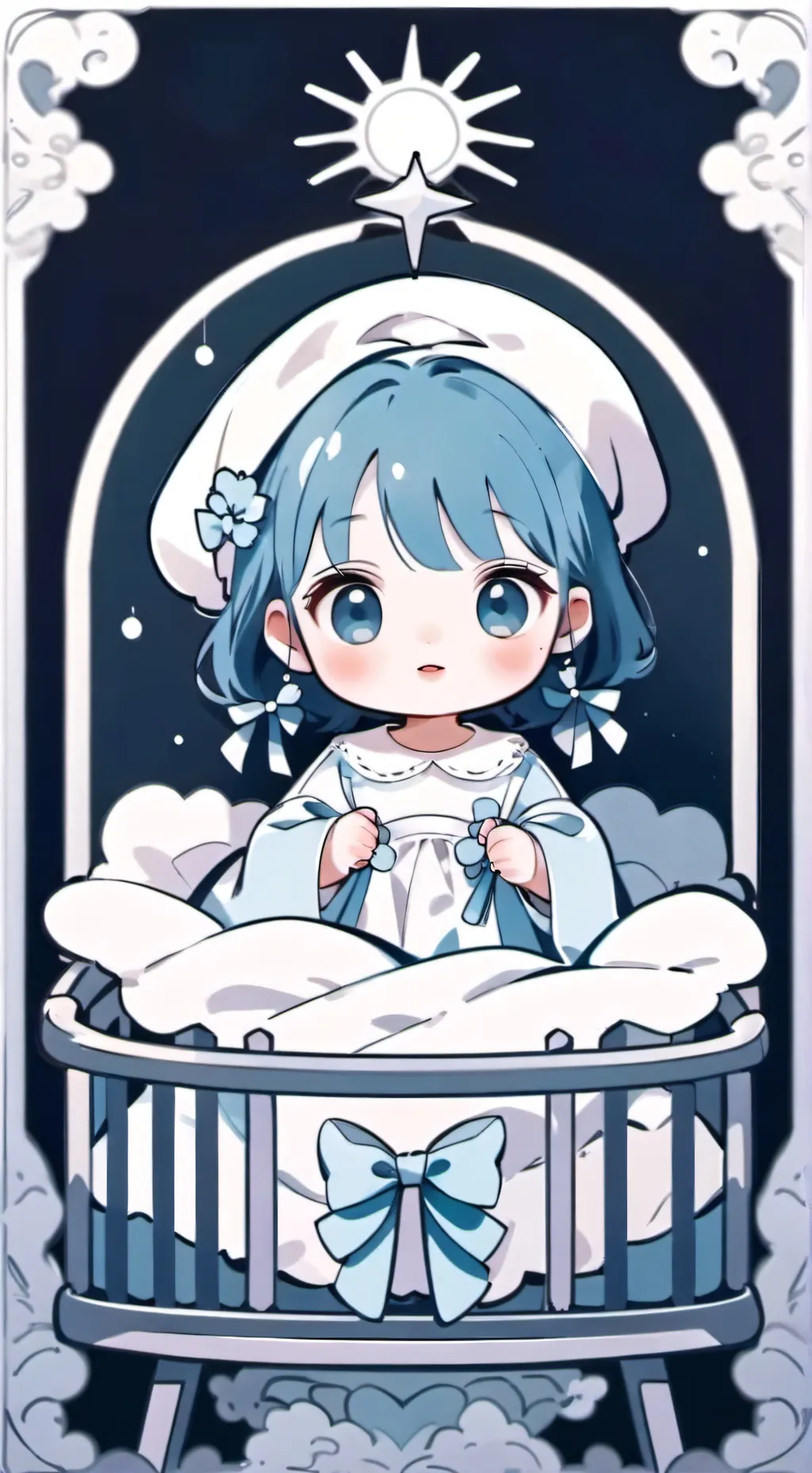 ai character: Baby Kelly  background