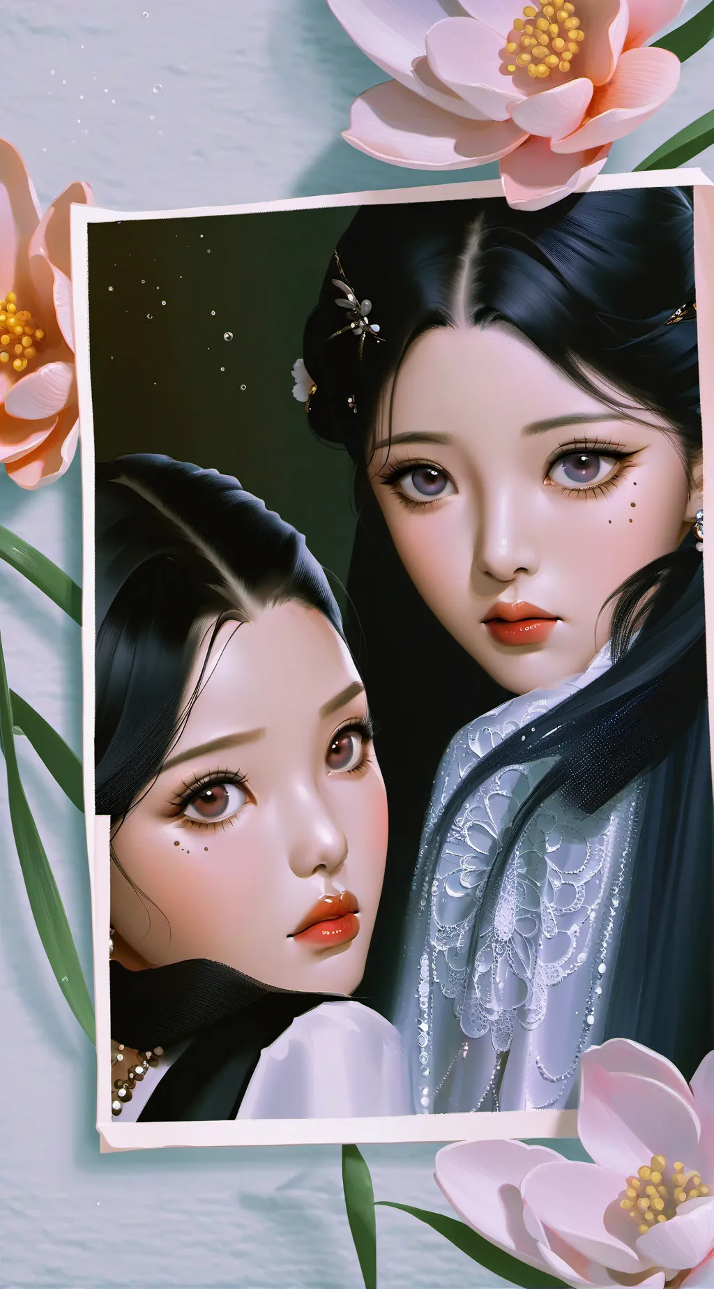 ai character: Blackpink  background