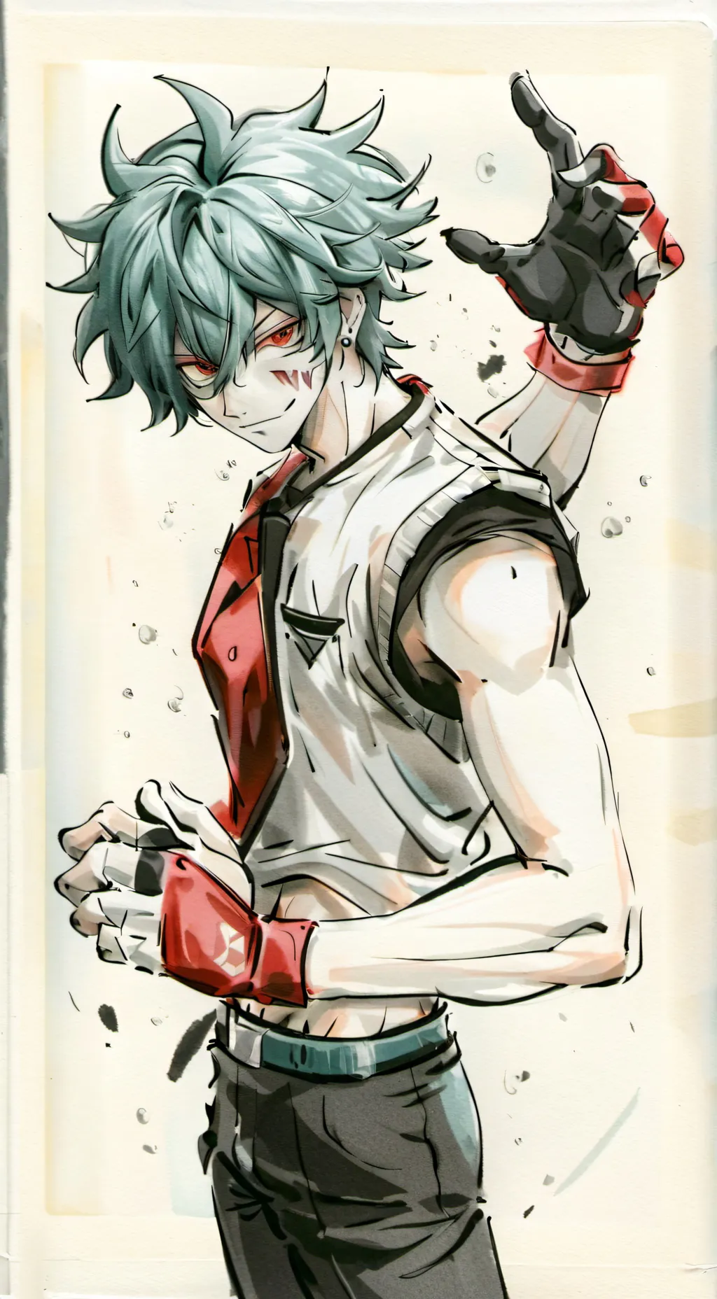 ai character: mha lol fight  background