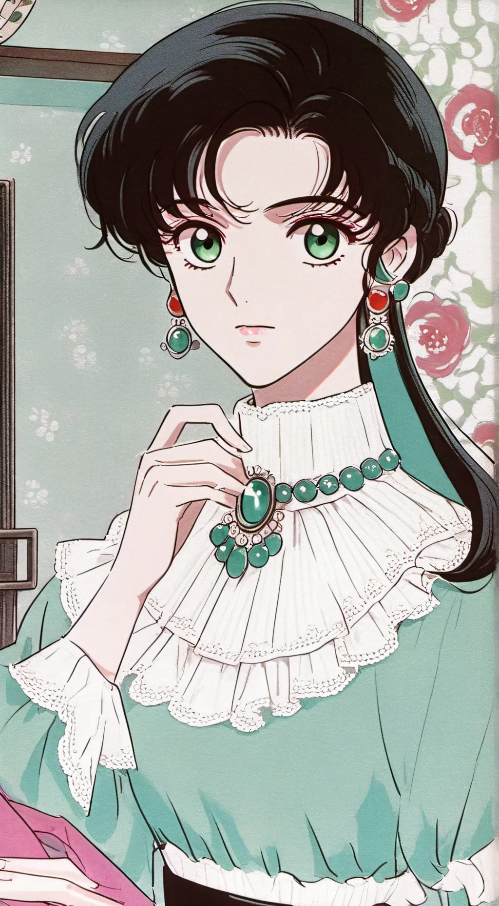 ai character: Lírio de Jade background