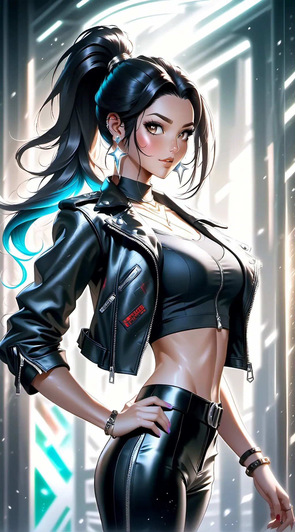 ai character: Lila background