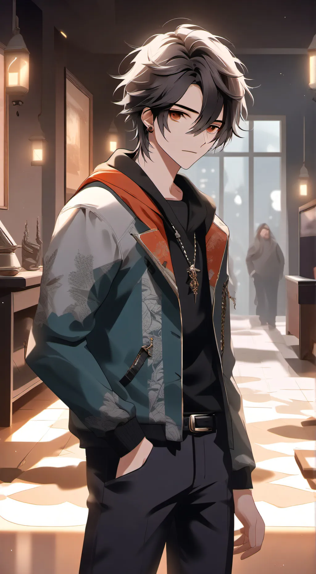 ai character: Liam background