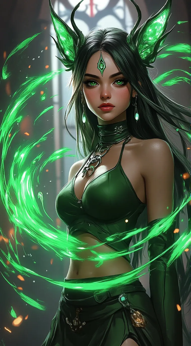 ai character: MH background