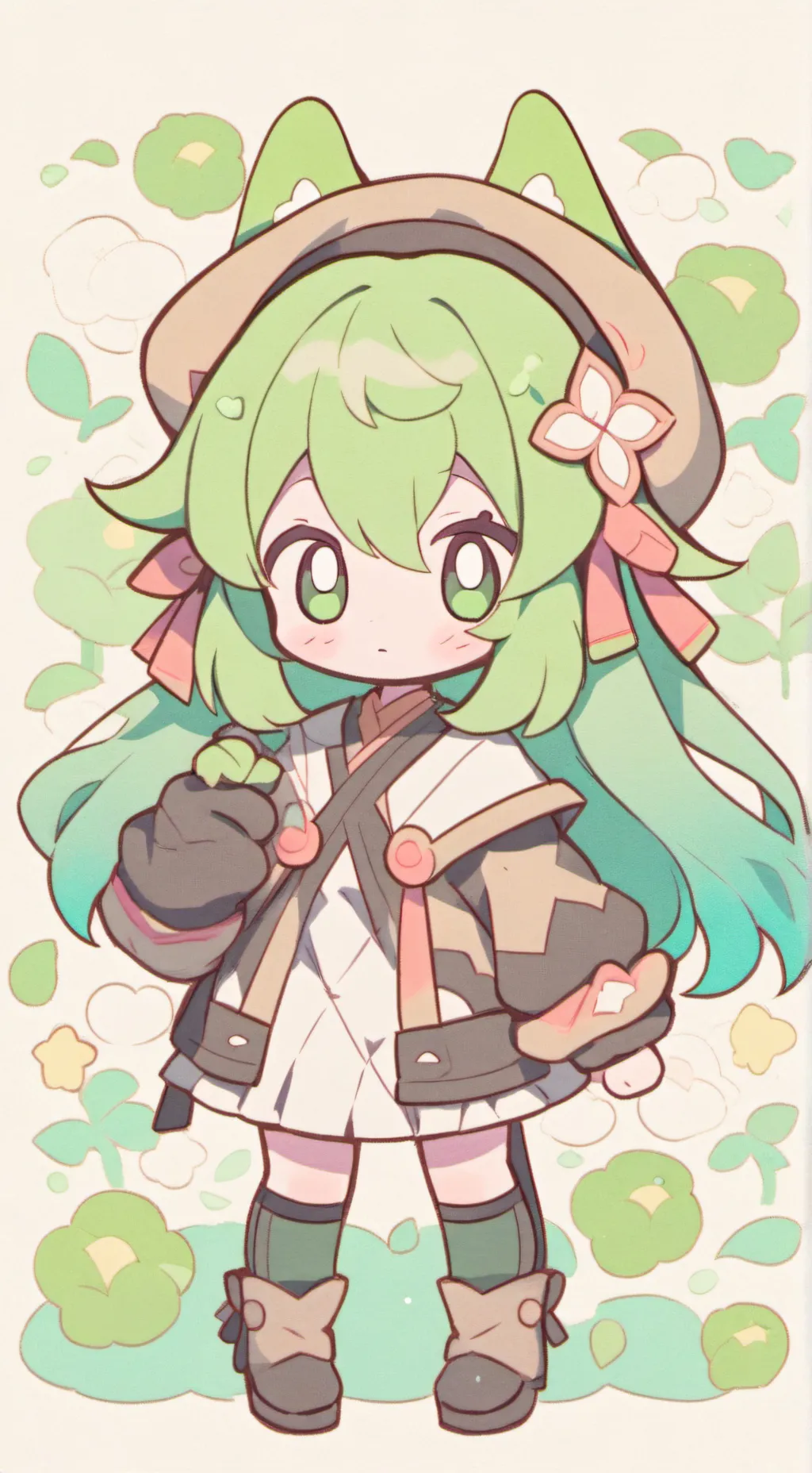 ai character: ~dandy's world~ background