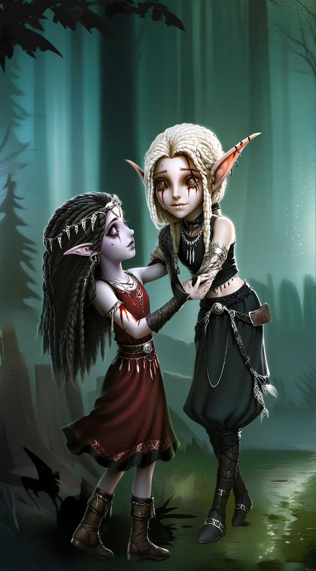 ai character: Alaeri and Uyrina background