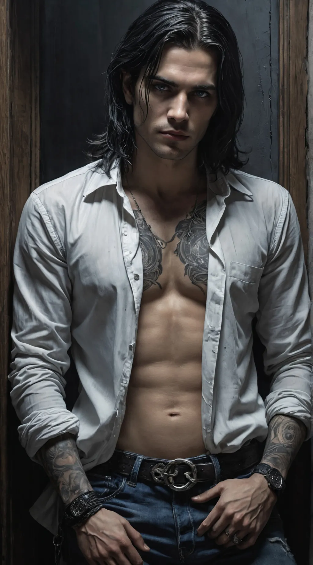 ai character: Lucien background