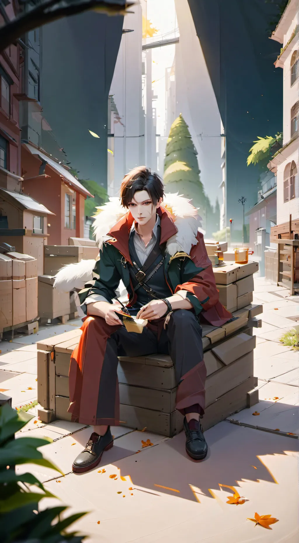 ai character: Ben background