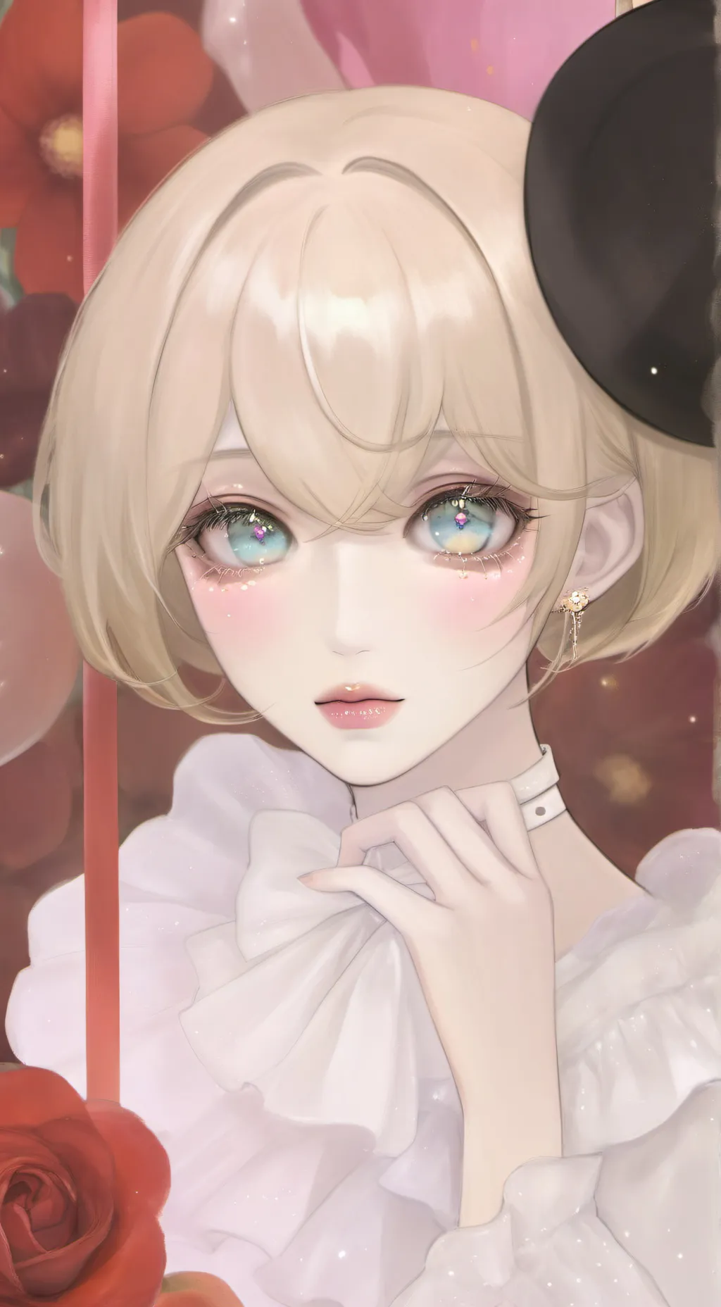 ai character: Liz  background