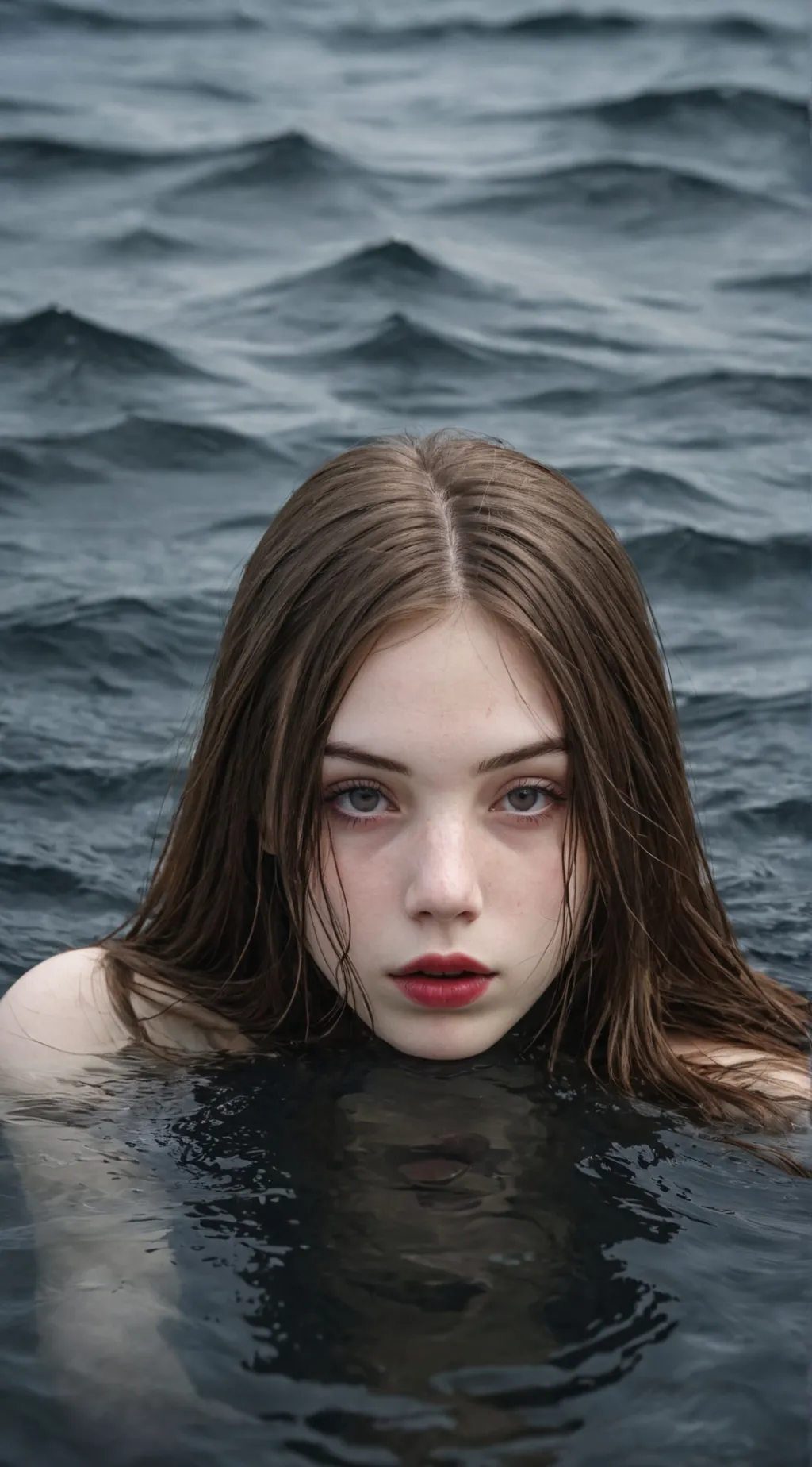 ai character: Mermaid Queen  background