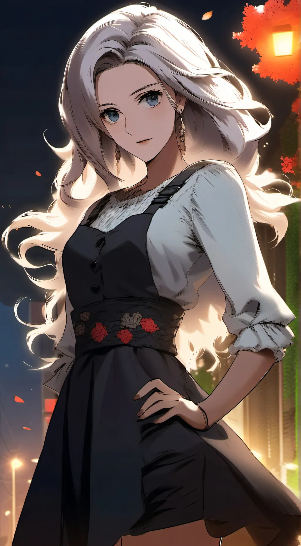 ai character: луна background