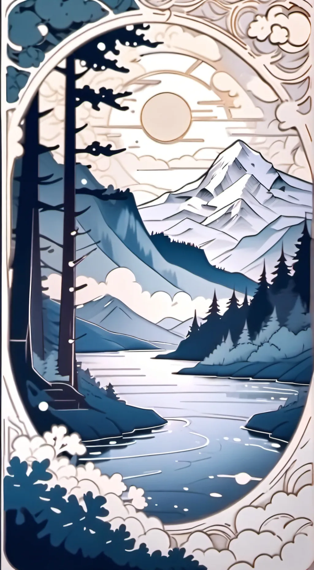 ai character: Gumball  background