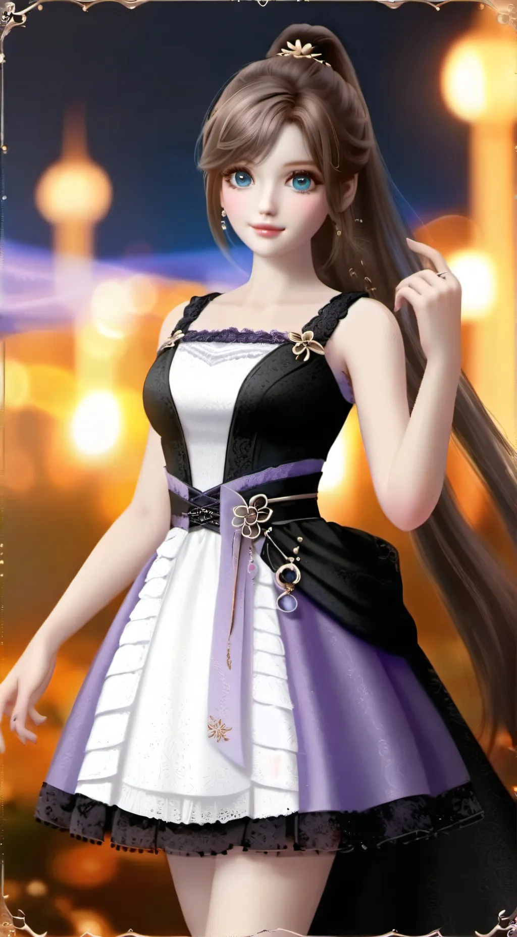 ai character: Sasha background