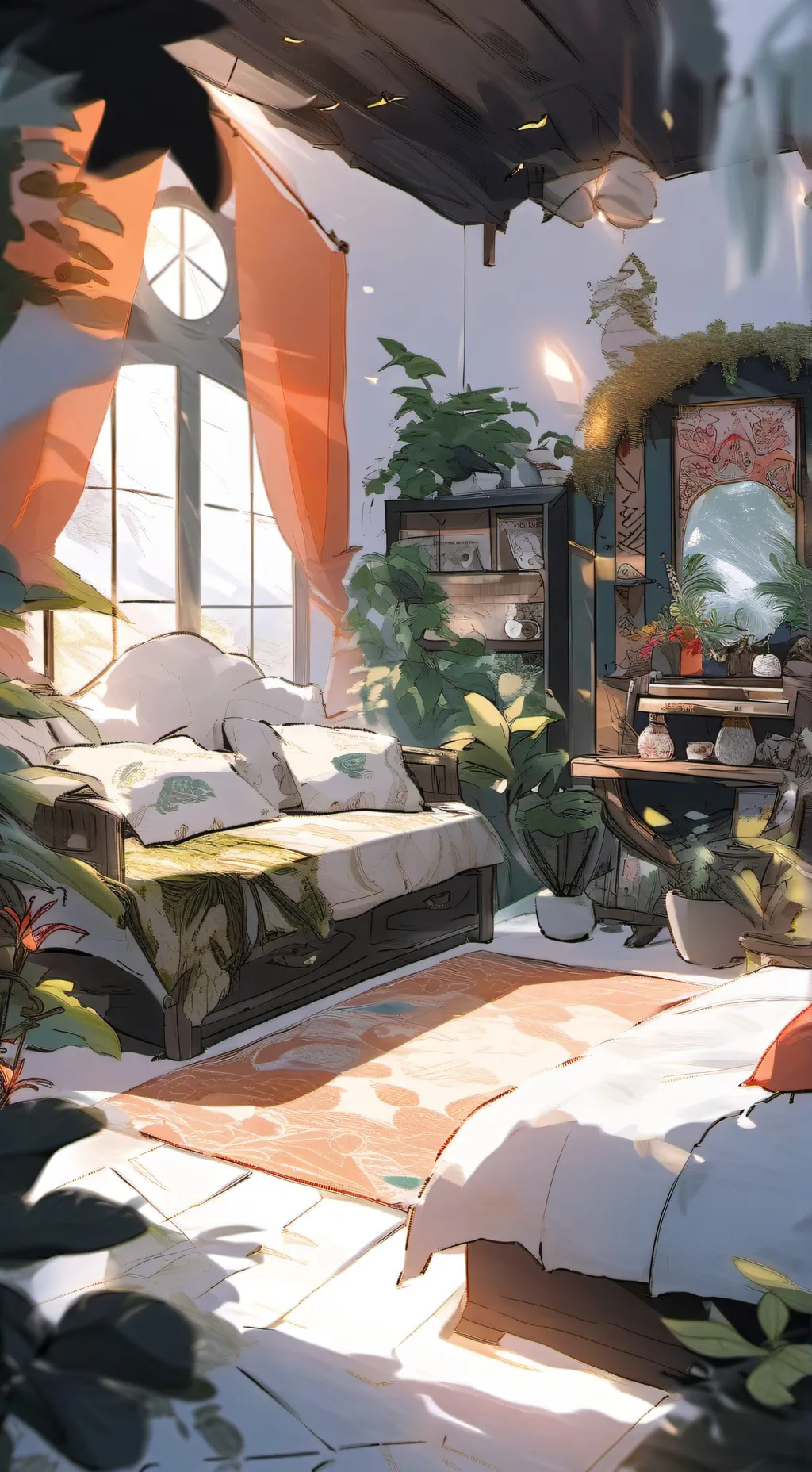 ai character: Kny Sleepover ✨ background