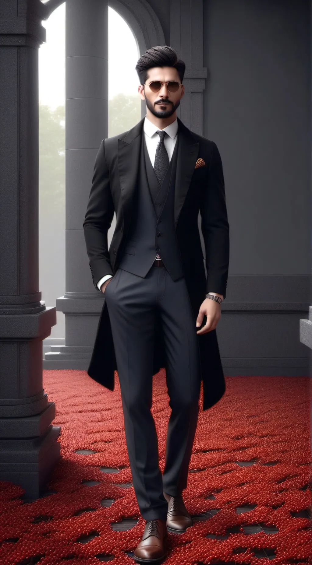 ai character: lucas  background