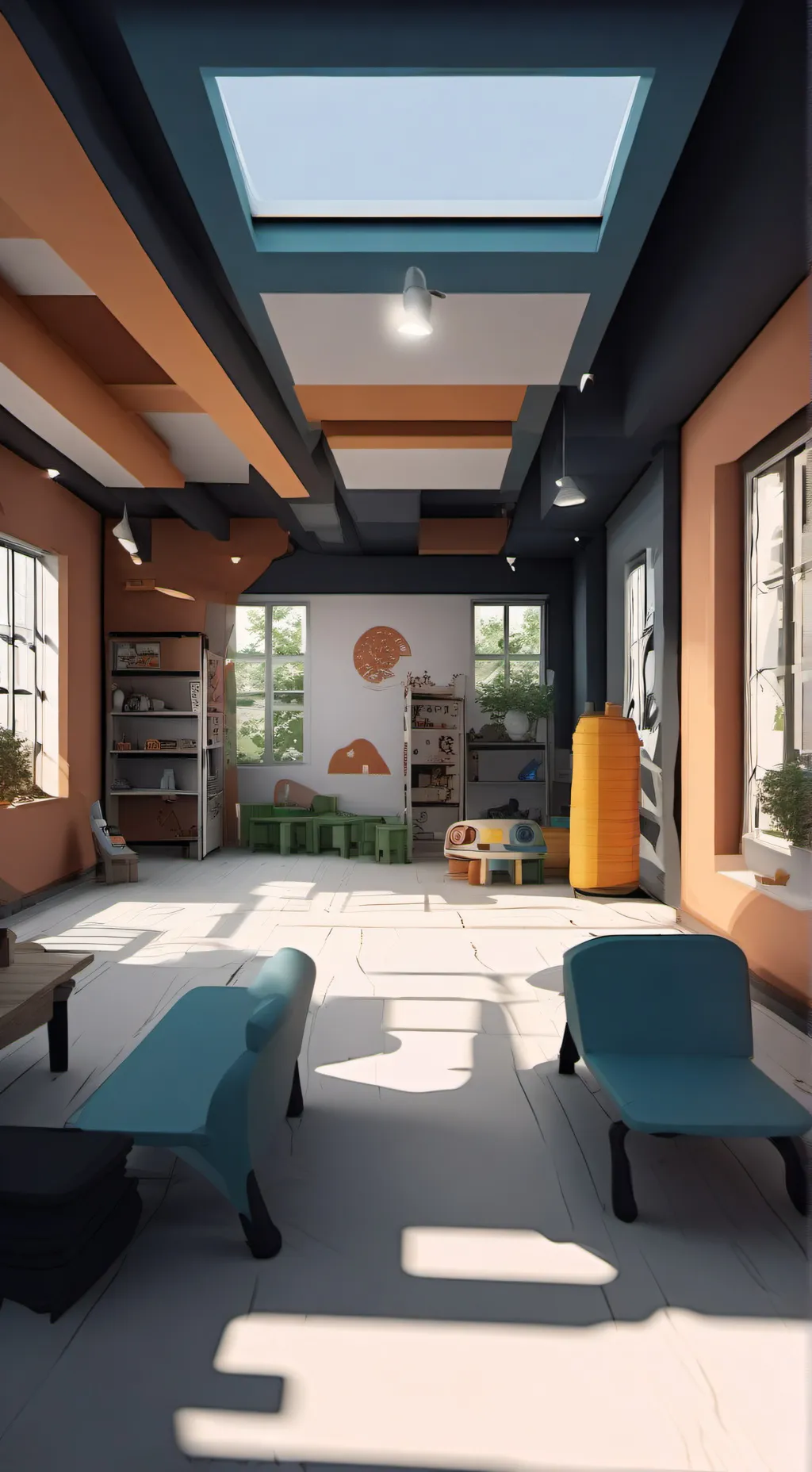 ai character: Dandy day background