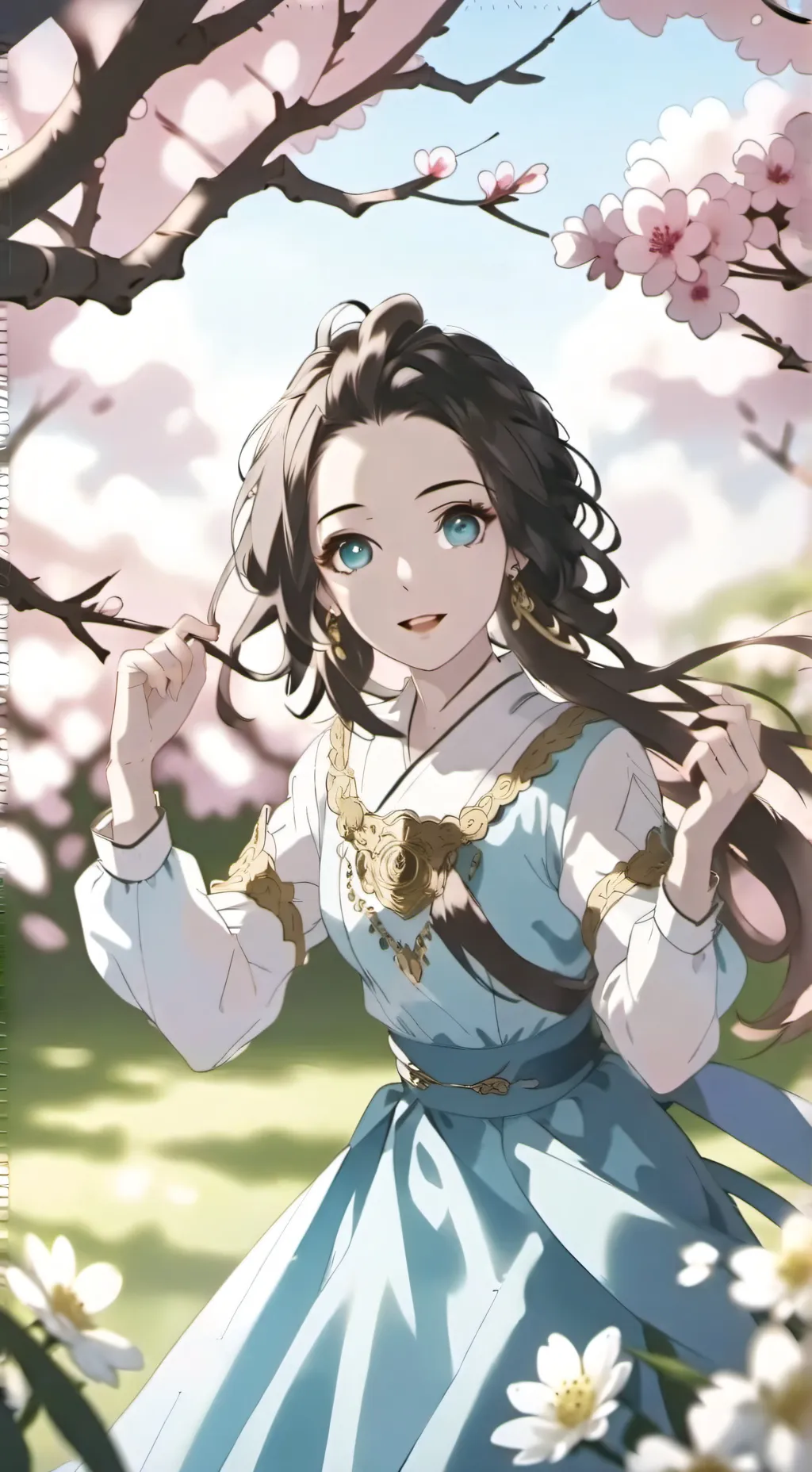 ai character: sarah background