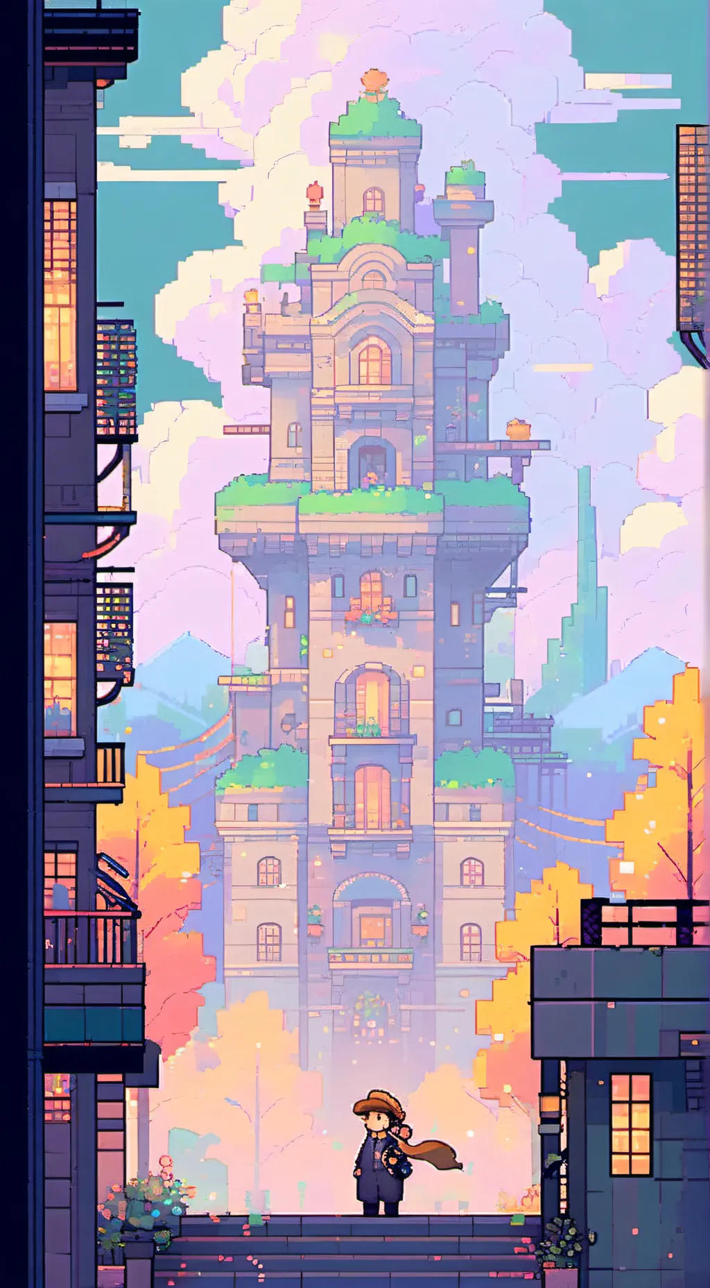 ai character: isekai: slow life background